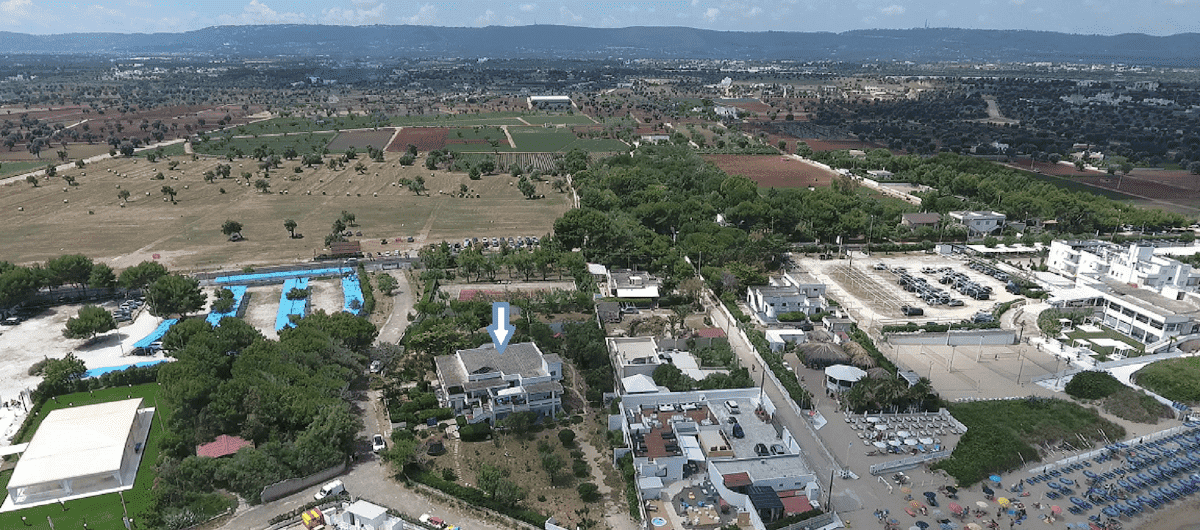 Eco Del Mare - Struttura vista dalla Spiaggia